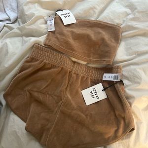 Aritzia Velvet Matching Set